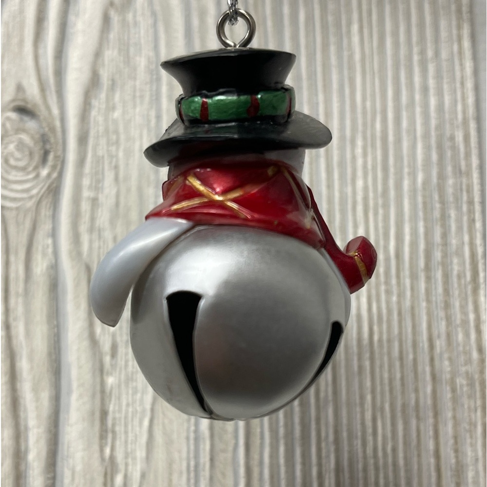 COLE Personalized Jingle Bell Snowman Christmas Ornament NWT - Picture 5 of 6